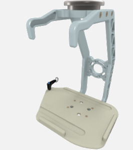 Hillaero PHILIPS MP5 FAA certified mountable bracket for Air Ambulance Airmed Helicopter or Fixed Wing Aircraft ISO1